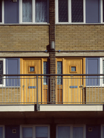 Thornham Street Housing, London, Facade Detail, Shepheard Epstein Hunter Architects by Peter Durant Pricing Limited Edition Print image