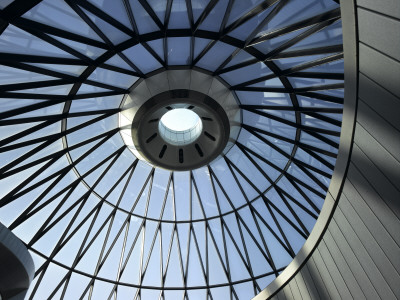 City Of London, London, 'The Gherkin' Top Floor Dome, Architect: Foster And Partners by Richard Bryant Pricing Limited Edition Print image