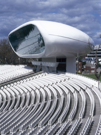 Natwest Media Stand Lord's Cricket Ground, London, Architect: Future Systems by Nicholas Kane Pricing Limited Edition Print image