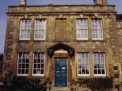 Detached Stone Town House, Burford, Oxfordshire, C 1700 by Philippa Lewis Pricing Limited Edition Print image