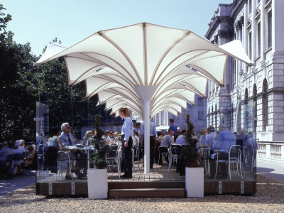 Somerset House Terrace Restaurant, London, Dixon Jones Architects by Peter Durant Pricing Limited Edition Print image