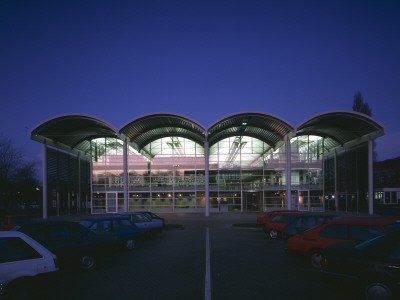 Cranfield University Library, Bedfordshire, 1994, Architect: Norman Foster And Partners by Richard Bryant Pricing Limited Edition Print image