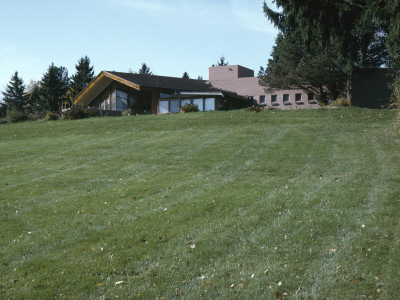 A. H. Bubulian House, 1229 Skyline Drive, Rochester, Minnesota, 1947, Architect: Frank Lloyd Wright by Thomas A. Heinz Pricing Limited Edition Print image