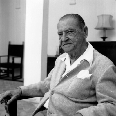 Somerset Maugham by David Wharry Pricing Limited Edition Print image