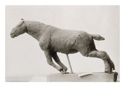 Degas : Cheval De Trait,Sculpture Bronze ; Rf 2109(Fonds Vollard)1865-1881 by Ambroise Vollard Pricing Limited Edition Print image