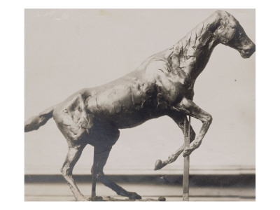 Photo D'une Sculpture En Cire De Degas:Cheval Se Dressant (Rf 2107) by Ambroise Vollard Pricing Limited Edition Print image