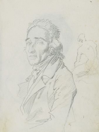 Portrait D'un Inconnu A Mi-Corps by Jean-Baptiste Joseph Wicar Pricing Limited Edition Print image