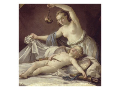 Psyche Reconnaissant L'amour Endormi by Joseph Marie Vien Pricing Limited Edition Print image