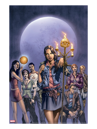 Spellbinders #1 Cover: Vesco And Kim by Perkins Mike Pricing Limited Edition Print image