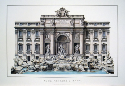 Fontana Di Trevi by Roma Pricing Limited Edition Print image