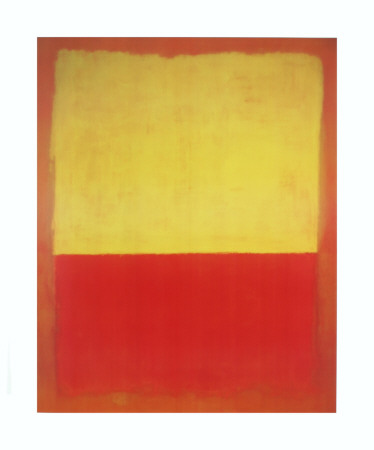No 12, Red And Yellow by Marc Rothko Pricing Limited Edition Print image