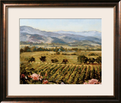 Vineyards To Vaca Mountains by Ellie Freudenstein Pricing Limited Edition Print image
