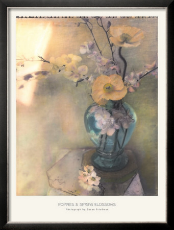 Poppies And Spring Blossoms by Susan Friedman Pricing Limited Edition Print image