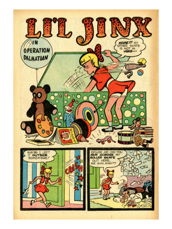 Archie Comics Retro: Li'l Jinx Comic Book Page Operation Dalmatian (Aged) by Joe Edwards Pricing Limited Edition Print image