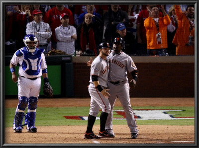 Texas Rangers V. San Francisco Giants, Game 5:  Cody Ross by Christian Petersen Pricing Limited Edition Print image