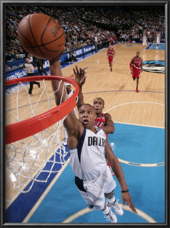 Portland Trail Blazers V Dallas Mavericks: Caron Butler And Dante Cunningham by Glenn James Pricing Limited Edition Print image