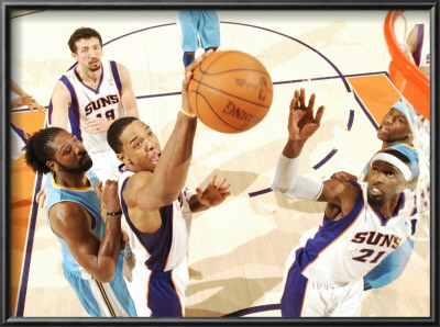 Denver Nuggets V Phoenix Suns: Channing Frye by Barry Gossage Pricing Limited Edition Print image