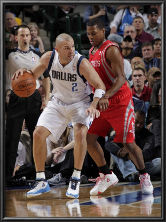 Houston Rockets V Dallas Mavericks: Jason Kidd And Kyle Lowry by Glenn James Pricing Limited Edition Print image