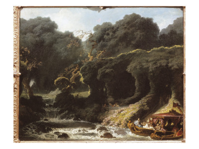 The Fête At Rambouillet Or The Island Of Love by Jean-Honoré Fragonard Pricing Limited Edition Print image