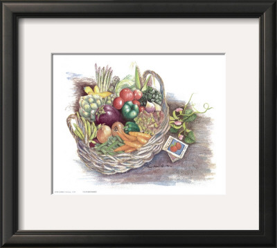 Vegetable Basket by Consuelo Gamboa Pricing Limited Edition Print image
