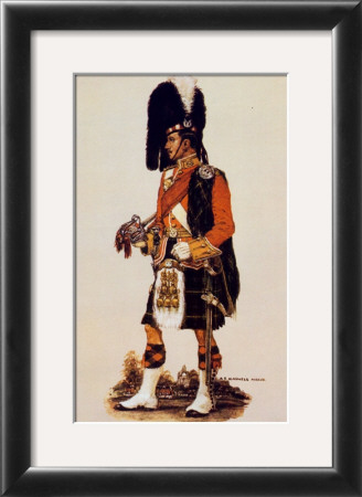 The Gordon Highlanders by A. E. Haswell Miller Pricing Limited Edition Print image