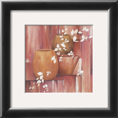 Pots And White Branches Ii by L. Morales Pricing Limited Edition Print image