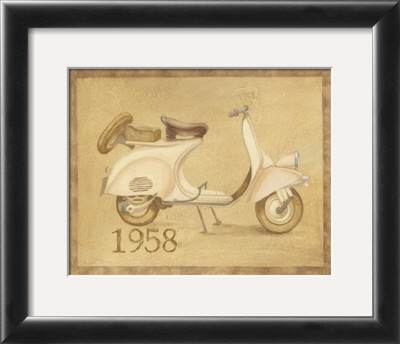 1958 Scooter by Lucciano Simone Pricing Limited Edition Print image