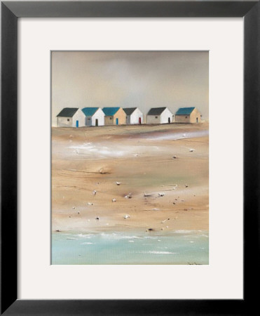 Beach Cabins Iii by Jean Jauneau Pricing Limited Edition Print image