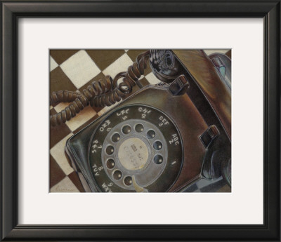 Retro Phone by Luanne D'amico Pricing Limited Edition Print image