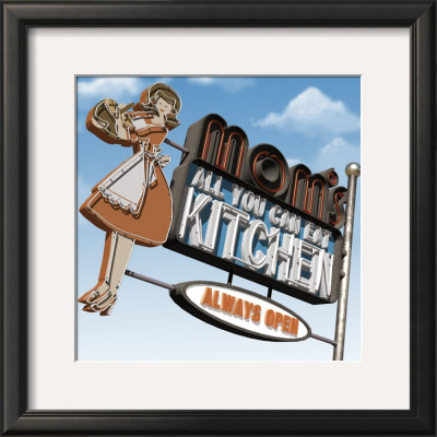 Mom's All-You-Can-Eat Kitchen by Anthony Ross Pricing Limited Edition Print image