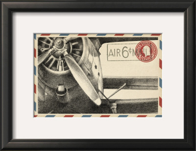 Small Vintage Airmail Ii by Ethan Harper Pricing Limited Edition Print image