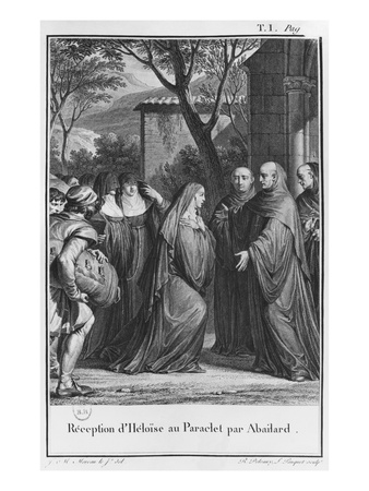 Abelard Welcoming Heloise At Paraclete by Jean Michel Moreau The Younger Pricing Limited Edition Print image