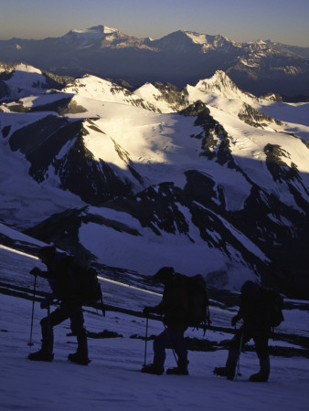 Climbing At Sunrise, Argentina by Michael Brown Pricing Limited Edition Print image