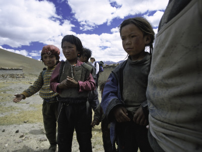 Tibetanchildren by Michael Brown Pricing Limited Edition Print image