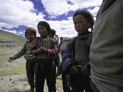 Tibetanchildren by Michael Brown Pricing Limited Edition Print image
