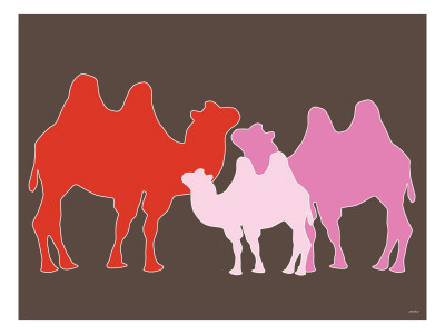 Pink Camel by Avalisa Pricing Limited Edition Print image