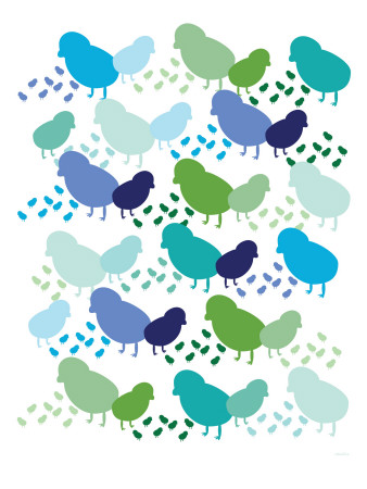 Cool Chick Pattern by Avalisa Pricing Limited Edition Print image