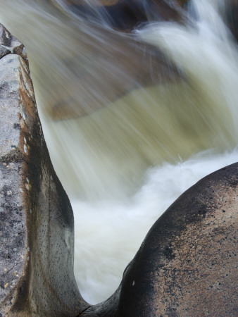 River Etive, Abstract, Argyll, Scotland, Uk, 2007 by Niall Benvie Pricing Limited Edition Print image