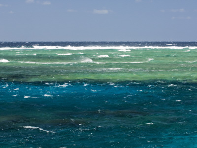 Seascape At Ribbon Reefs, Great Barrier Reef, Queensland, Australia by Mark Carwardine Pricing Limited Edition Print image