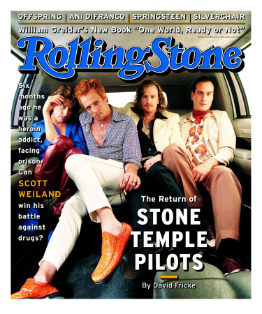 Stone Temple Pilots, Rolling Stone No. 753, February 1997 by Mark Seliger Pricing Limited Edition Print image