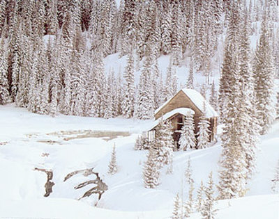 Shack In Snow by Dick Dietrich Pricing Limited Edition Print image