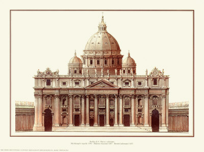 St. Peter's Basilica by Libero Patrignani Pricing Limited Edition Print image