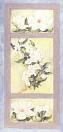 Magnolia And Cherry Blossom by Deborah K. Ellis Pricing Limited Edition Print image