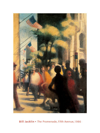 Promenade Fifth Avenue by Bill Jacklin Pricing Limited Edition Print image