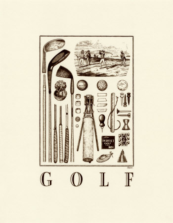 Golf Ii by Neil Gower Pricing Limited Edition Print image