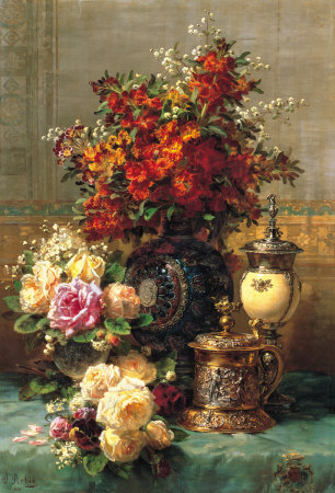 Fleurs Sur Une Table by Jean Baptiste Claude Robie Pricing Limited Edition Print image