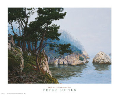 Whaler's Cove Morning Fog by Peter Loftus Pricing Limited Edition Print image