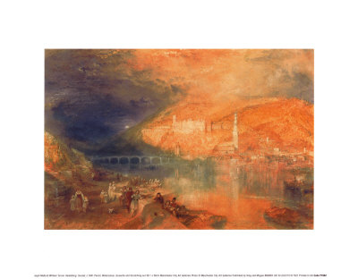 Heidelberg: Sunset by William Turner Pricing Limited Edition Print image
