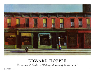 Early Sunday Morning, 1930 by Edward Hopper Pricing Limited Edition Print image