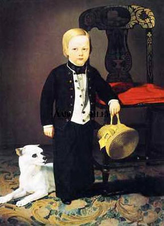 Boy With Dog by Charles Christian Nahl Pricing Limited Edition Print image